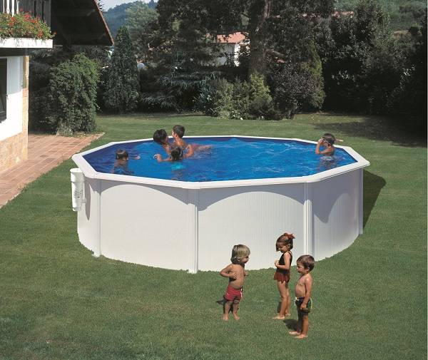 Gre Pools - Piscine ronde acier Ø4,80m x H: 1,22m - Filtration à cartouche - Image 8