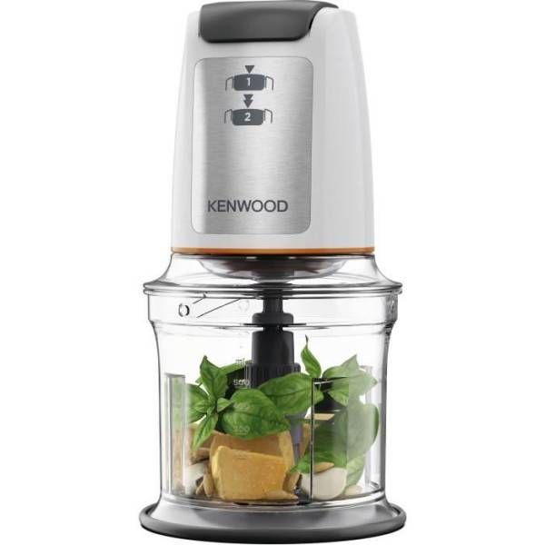 Hachoir Electrique Mini-hachoir - KENWOOD - CHP61.100WH - 500 W - 0,8 L - 4 lames en acier inoxydable - Blanc - Image 3