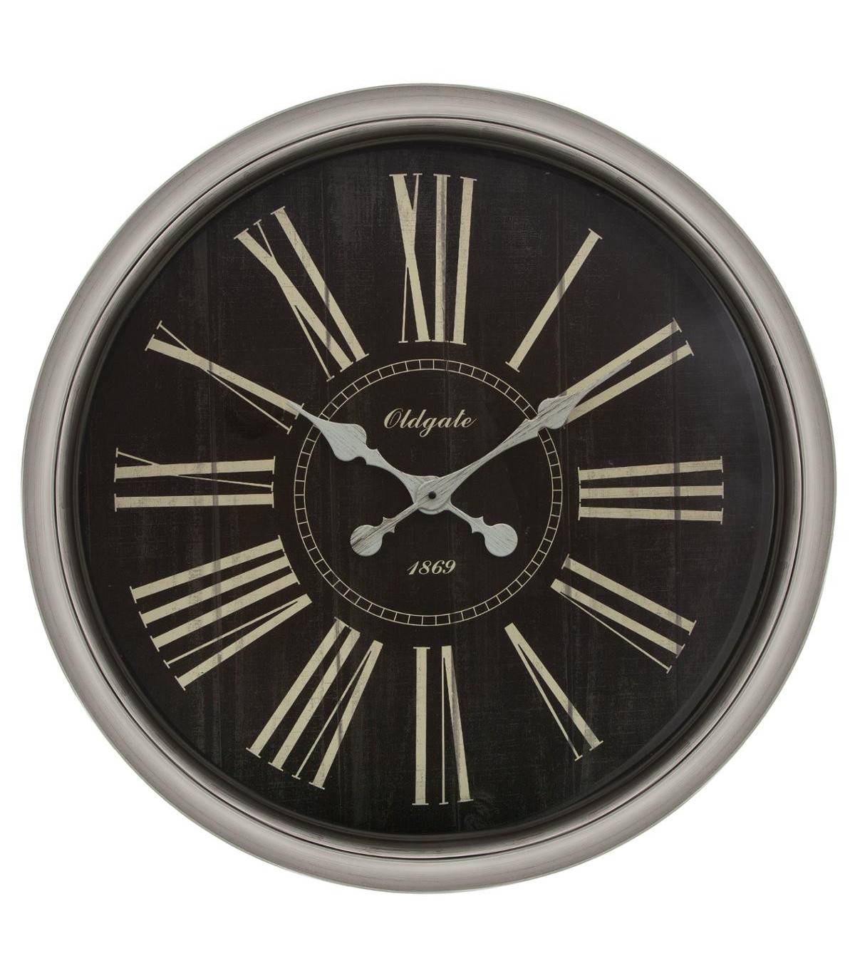 Grande Pendule murale avec moulures vintage et rétro D 76 cm - Imagen 1