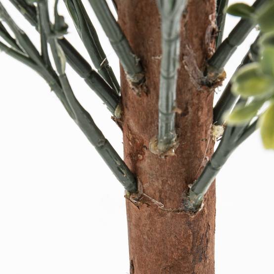 Oviala - Plante artificielle avec pot polyèthylène vert - Oviala - Imagen 4