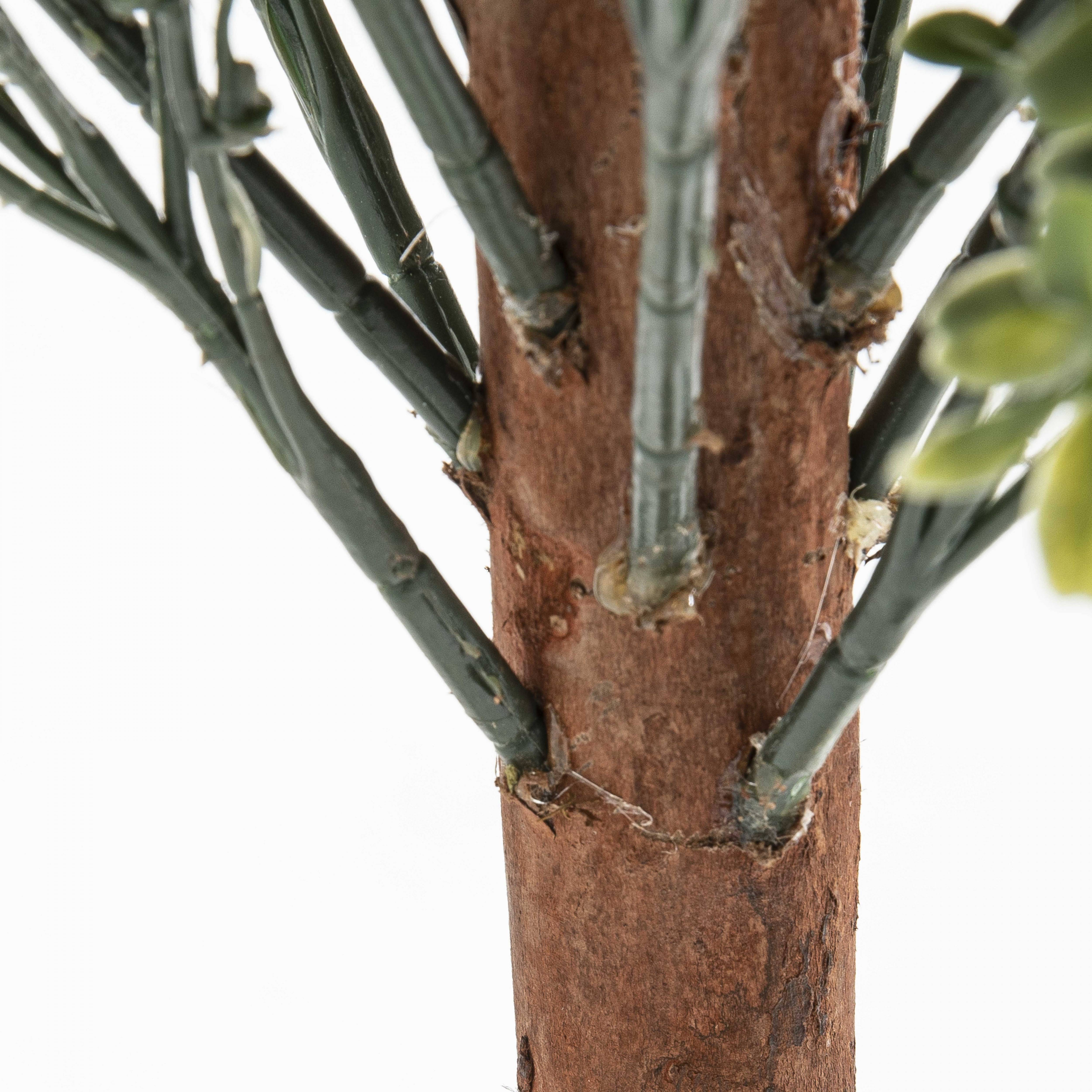 Oviala - Plante artificielle avec pot polyèthylène vert  - Oviala - Imagen 4