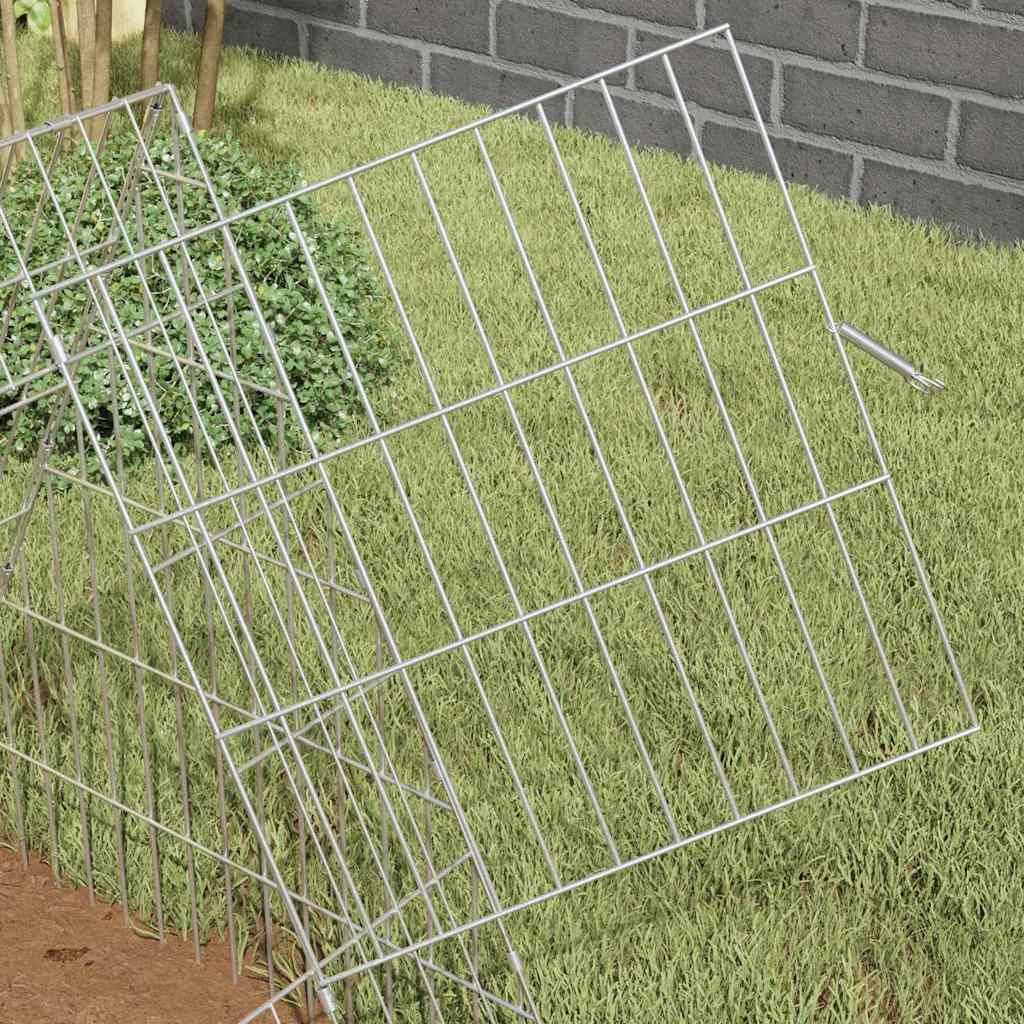 Tunnel Enclos Métal Galvanisé Parcours Santé Lapins Poules 215x55cm - ComfortXL Outdoor Living - Image 4