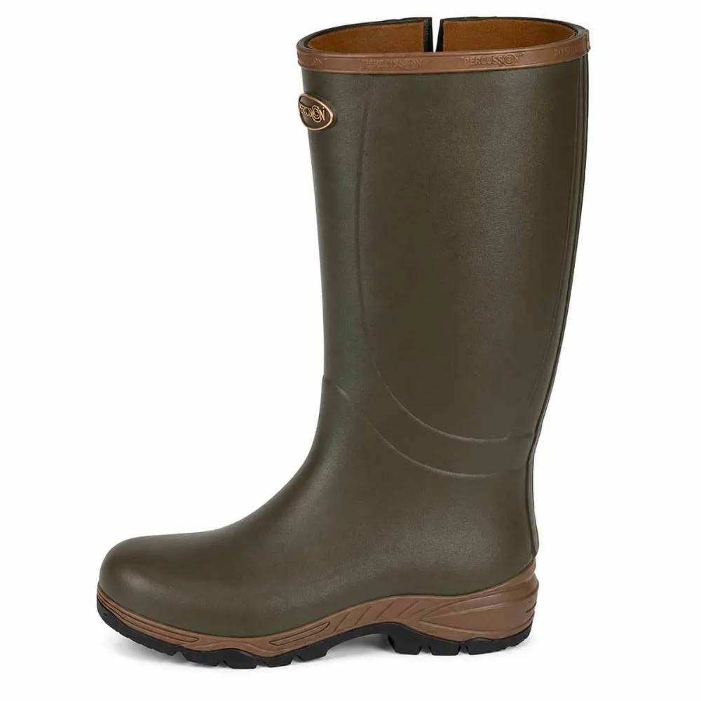 Bottes SPS full zip Cambridge néoprène caoutchouc kaki 37 à 48 Percussion - Image 6