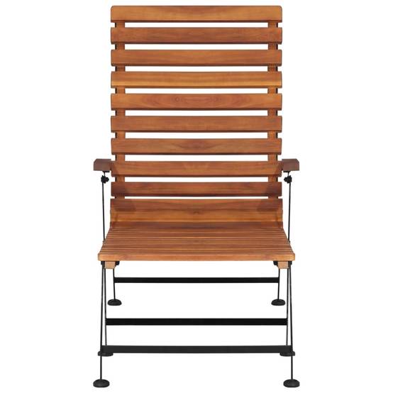 Vidaxl - Chaise de terrasse d'extérieur Bois d'acacia solide vidaXL 44390 - Imagen 7