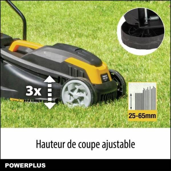 Tondeuse a gazon et Coupe-Bordure électrique - POWERPLUS - POWXG62205T- Tondeuse 1300 W & 32 mm Ø - Coupe-Bordures 250 W & 220 - Image 5