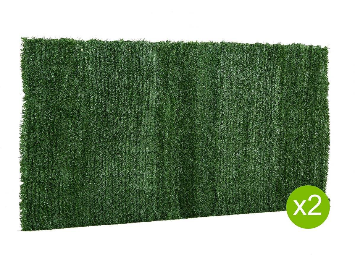 Habitat Et Jardin - Lot De 2 Haies Artificielles - 200 X 300 Cm -habitat Et Jardin - Imagen 1