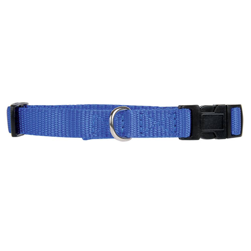 Zolux - collier nylon  30 - 40  cm x 15 mm Bleu. pour chien. - Imagen 2