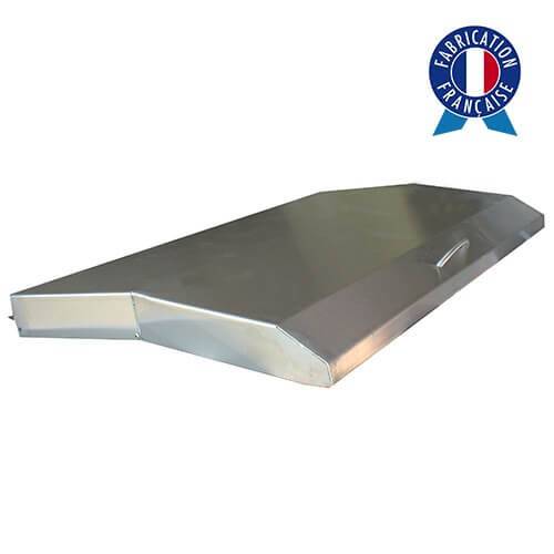 Couvercle pour plancha gaz 2 feux - Tonio, Baila, Nevada, Bento - CO24