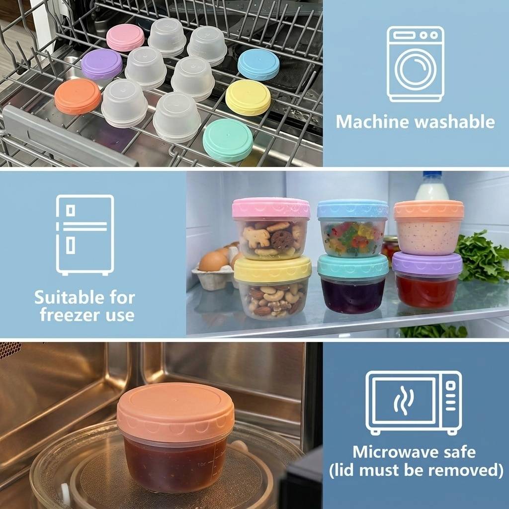 24 pots 80 ml avec graduation - Image 6