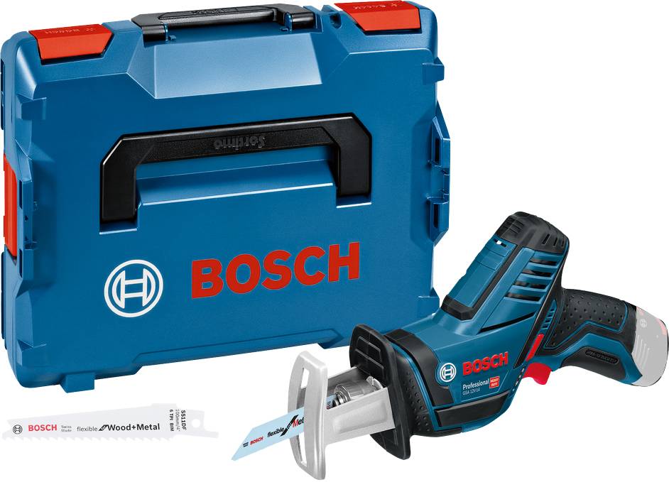 Bosch Professional - Scie sabre 12V GSA 12V-14 Professional (sans batterie ni chargeur) en coffret L-Boxx - BOSCH - 060164L905 - Imagen 1