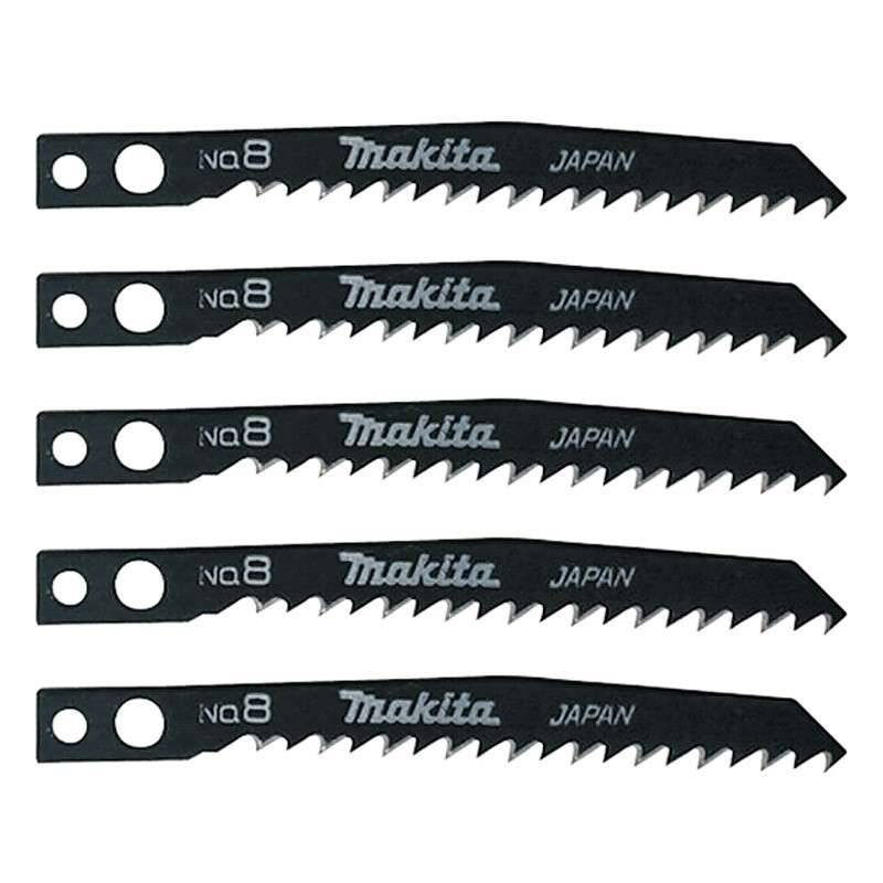 Makita - Lot de 5 lames MAKITA A-85911 coupe rapide pour bois, contre-plaqué et PVC (4 à 50 mm) Makita