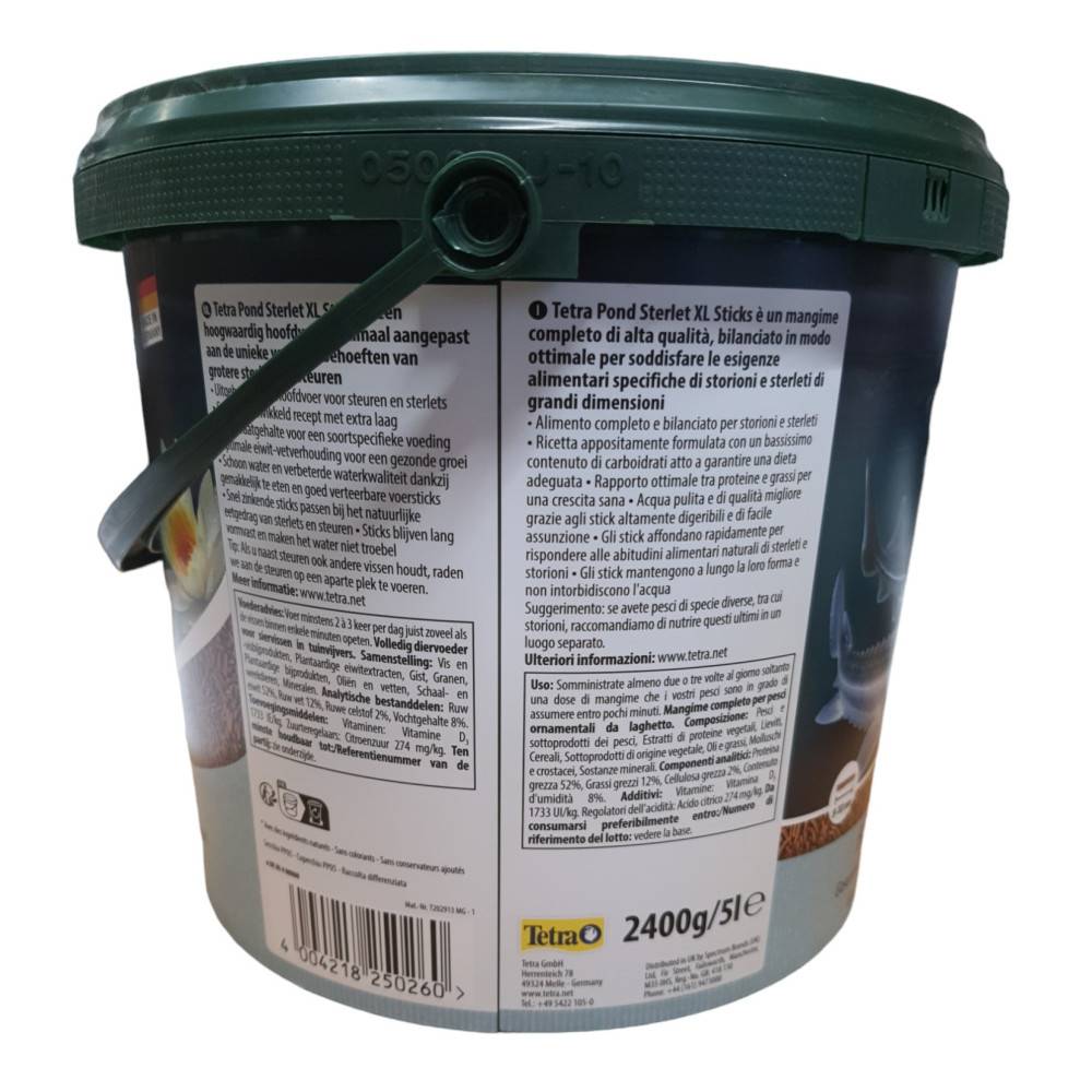 Tetra - Sterlet Sticks Seau de 5 litres - 2.4 kg  nourritures pour esturgeons - Image 2