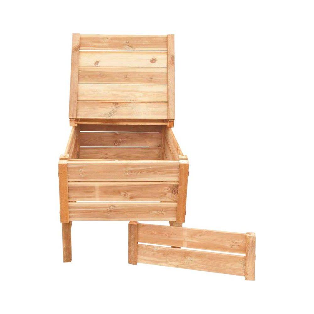 Sauvegarde58 - Composteur de jardin en bois Douglas du Morvan PEFC 350 litres - Imagen 4