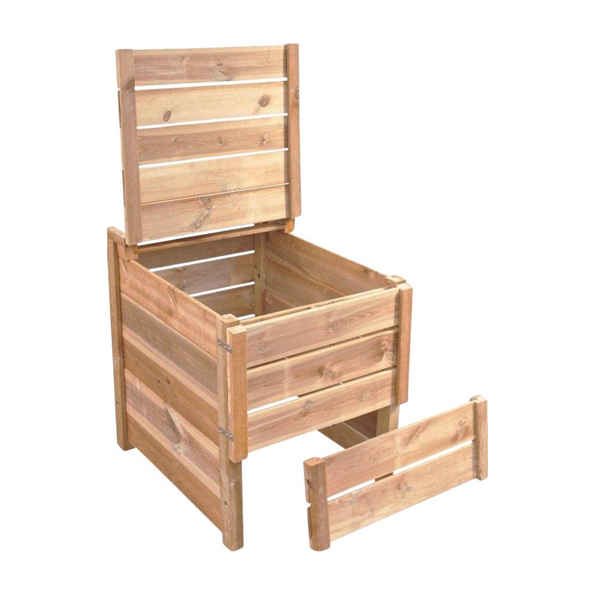 Sauvegarde58 - Composteur de jardin en bois Douglas du Morvan PEFC 350 litres - Imagen 1