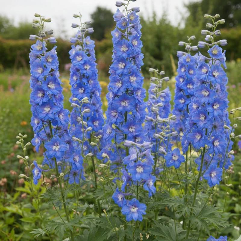 Pied-d'alouette Cliveden Beauty, Delphinium à fleurs Bleue/ - feuillage Caduc - Godet - 5/20 cm - Imagen 1