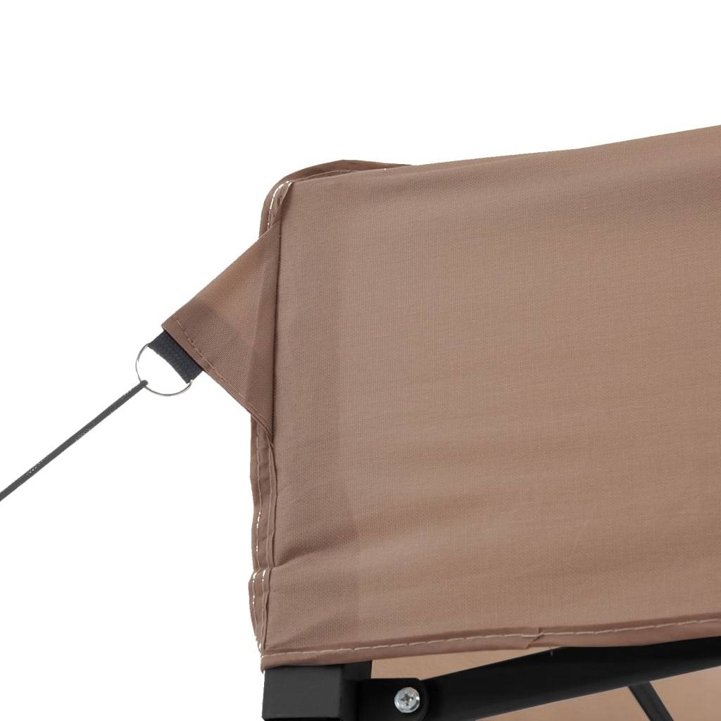 Barnum Professionnel Pliable 6x3 m Acier Tente de Marché Robuste Marron – ComfortXL Outdoor Living - Image 7