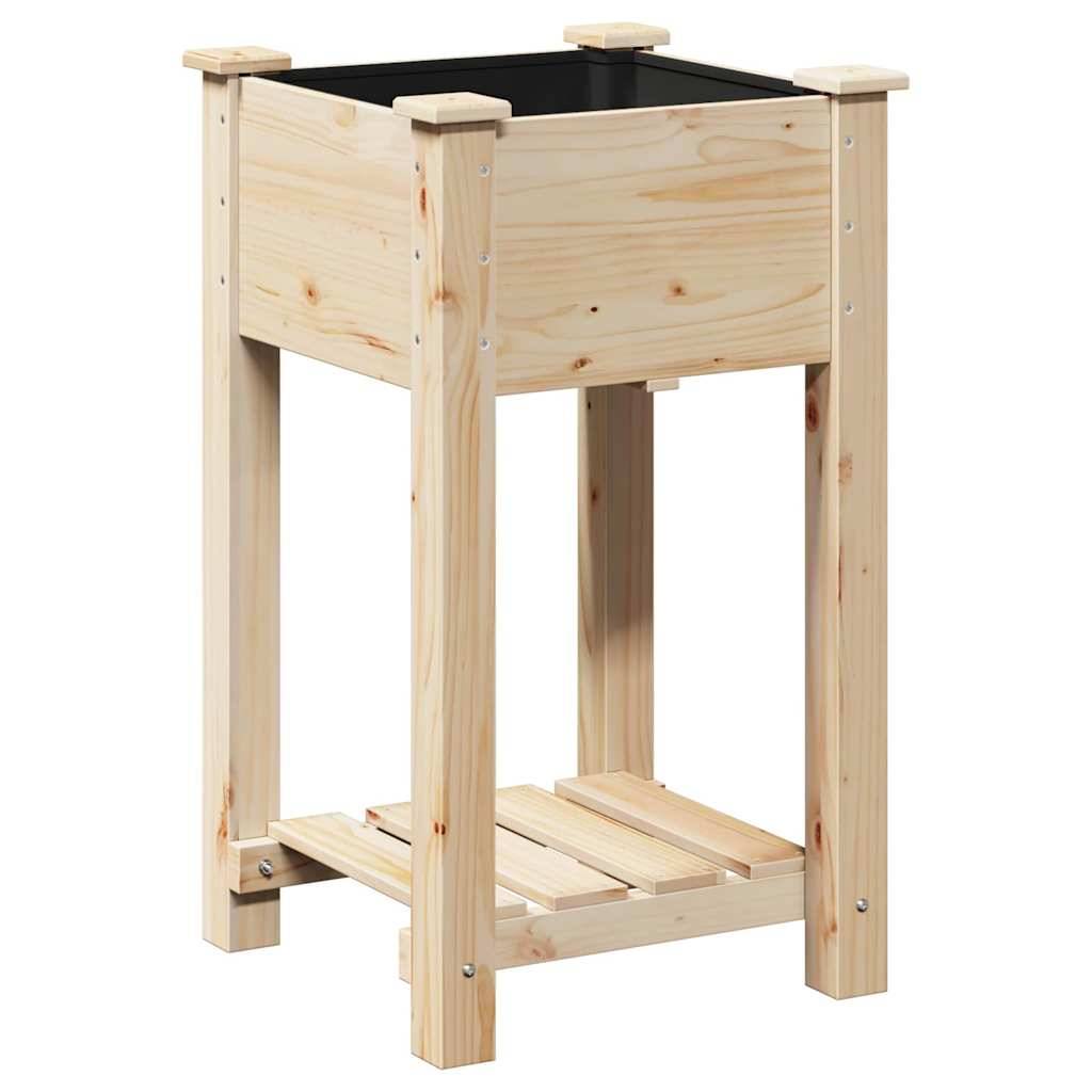 ComfortXL - Carré potager en bois de sapin avec étagère de rangement pour balcon 45cm – ComfortXL Outdoor Living - Image 7