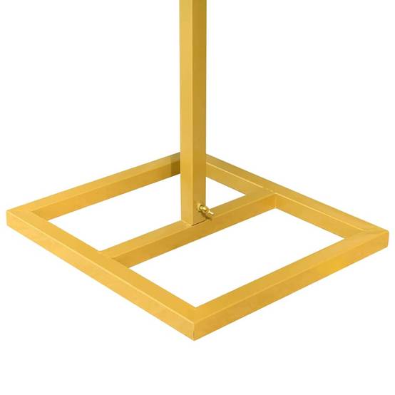 Très grande arche carrée en acier doré pour cérémonie XXL 338x300 cm - ComfortXL Outdoor Living - Image 7