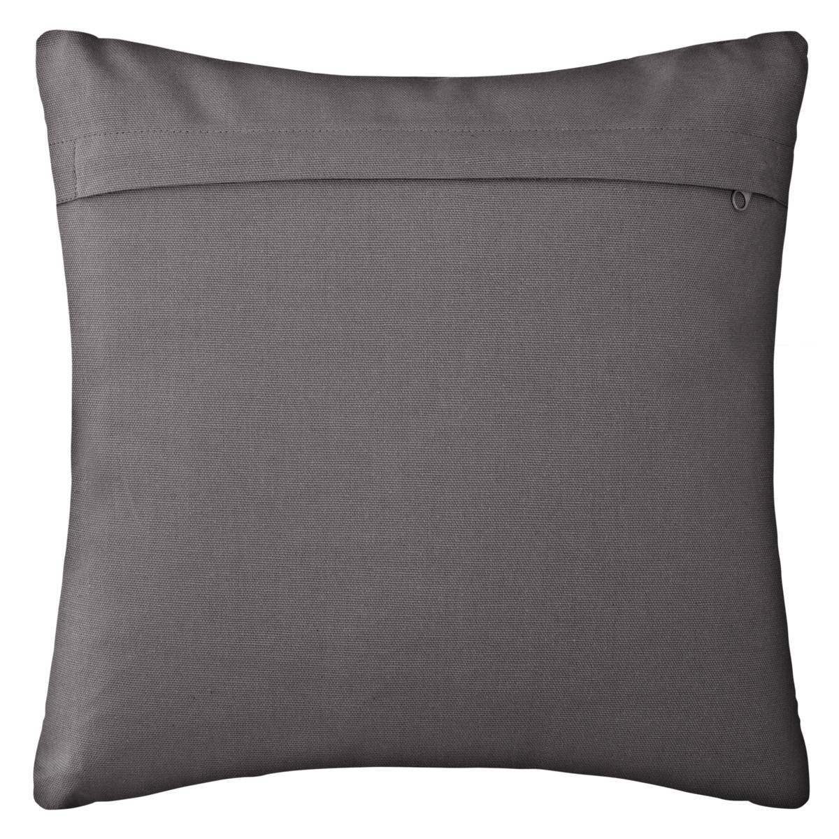 Atmosphera - Coussin motifs "Otto" gris 38x38cm - Atmosphera Créateur d'intérieur - Imagen 3