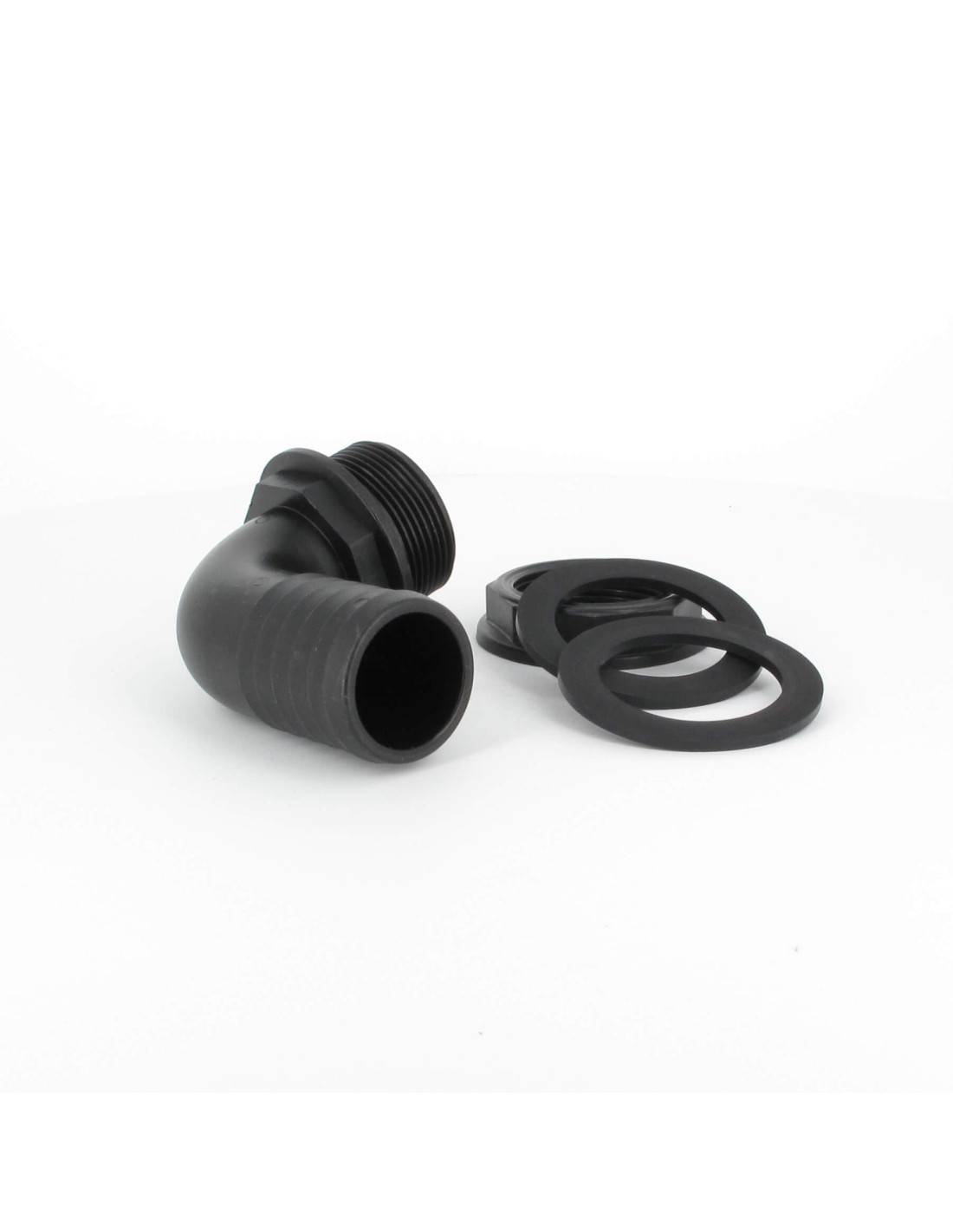 Trop-plein cuve eau 1000L - Embout coudé Diamètre 32 mm - Image 1