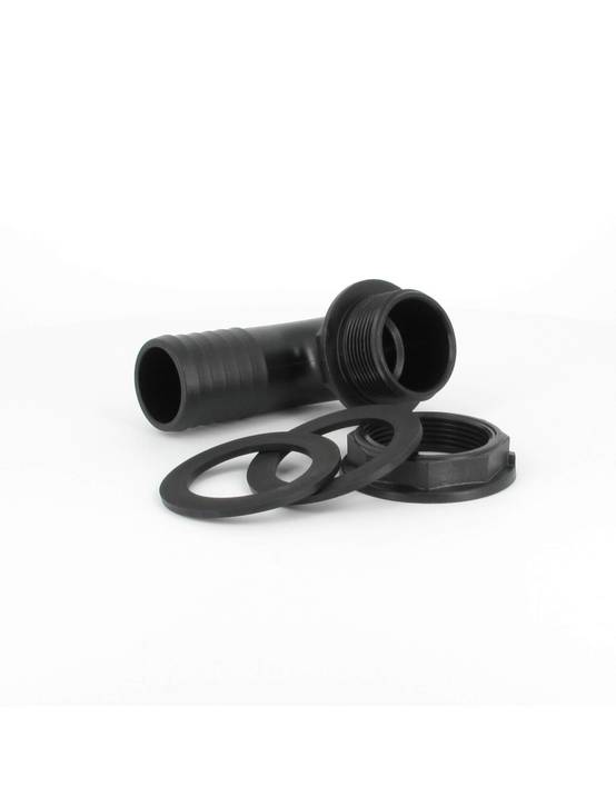 Trop-plein cuve eau 1000L - Embout coudé Diamètre 32 mm - Image 2