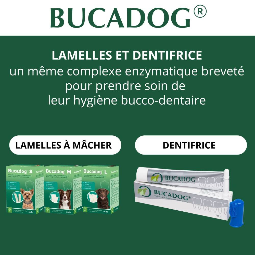 Bucadog Lamelles Dentaires Chien OSALIA 224gr - Image 6