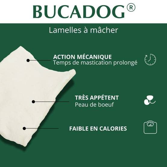 Bucadog Lamelles Dentaires Chien OSALIA 224gr - Image 5