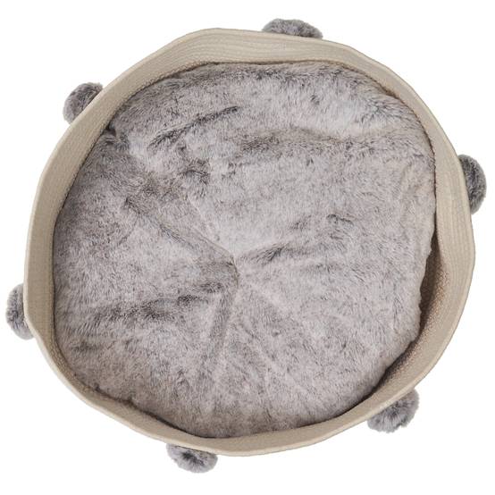 Beliani - Lit pour animal Coton Beige clair ORTACA - 44x44x10- Beliani - Image 5