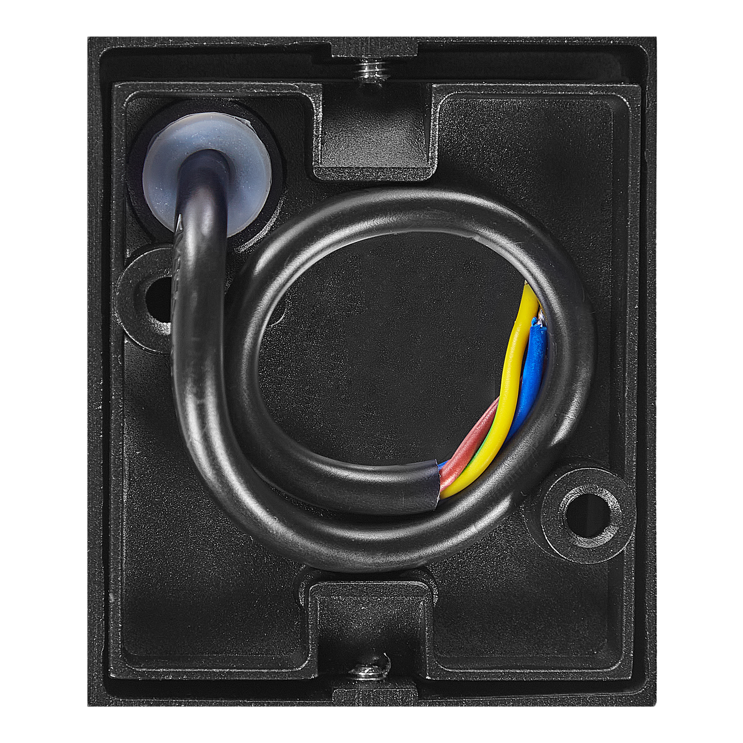 Beliani - Set de 2 Lampes LED Murales d\'Extérieur Noir en Aluminium et Verre 8 cm Extérieur Design Jardin Patio Moderne - Imagen 4
