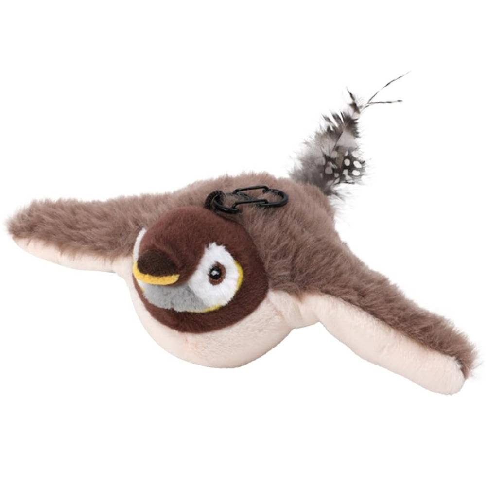 Jouet Oiseau Volant Interactif  Son et Mouvements Réalistes pour Chats d'Intérieur  DtopbuyAge - Image 1