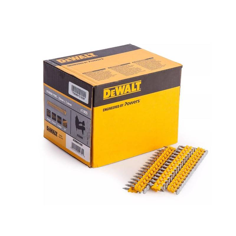 Dewalt - Boîte de 1005 pointes béton standard pour cloueur 2.6x35MM - DEWALT - DCN8901035 - Imagen 1
