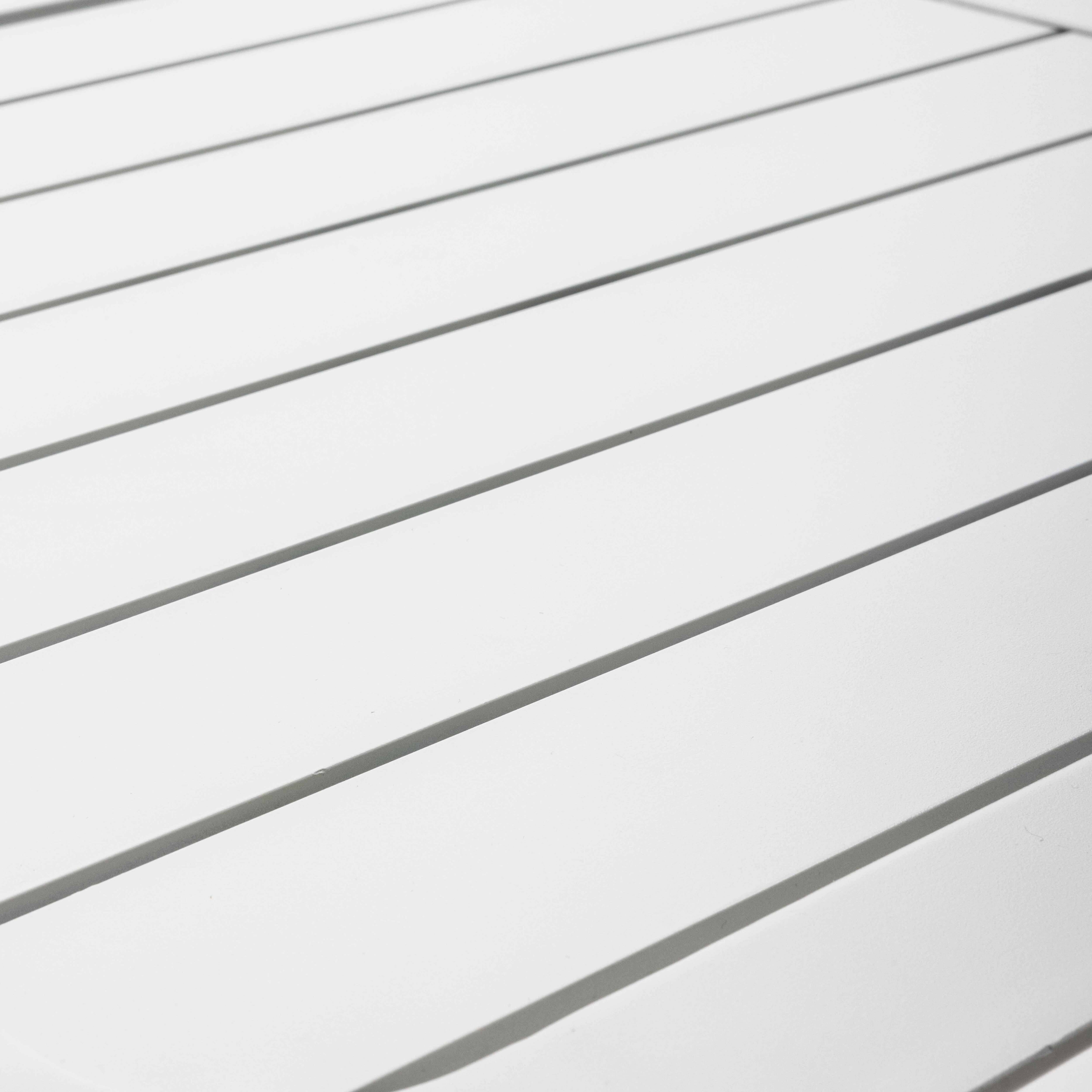 Oviala - Table de terrasse inclinable 60 x 60 cm et 2 chaises blanc Almada - Oviala - Imagen 4