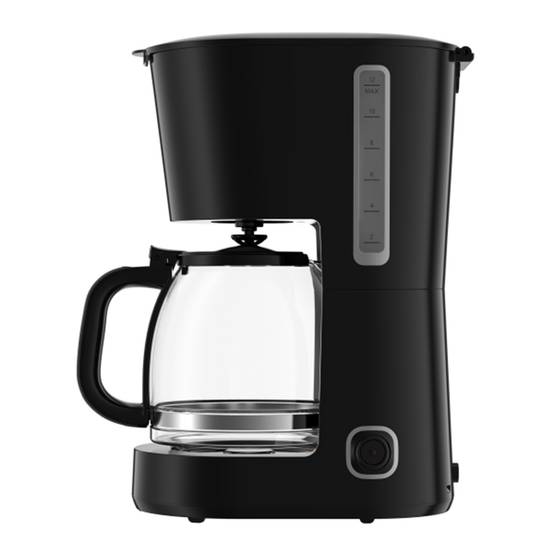 Techwood TCA-158BC - Cafetière 12 - 15 Tasses - Indicateur du niveau d'eau - Verseuse en verre - 750W - Filtre permanent lavable - Image 2