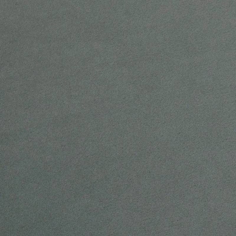 Pouf en velours 40 cm coloris céladon Noa Atmosphera - Imagen 3