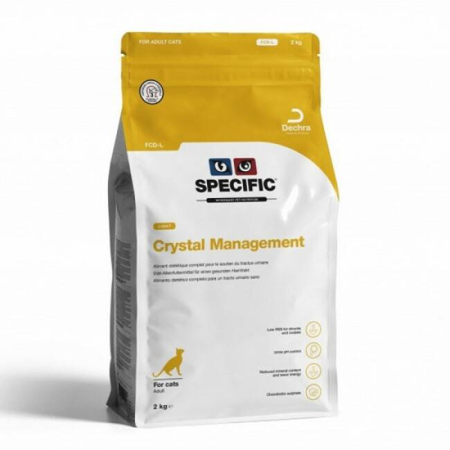 Specific FCD Light Crystal Management pour chats Sac 2 kg
