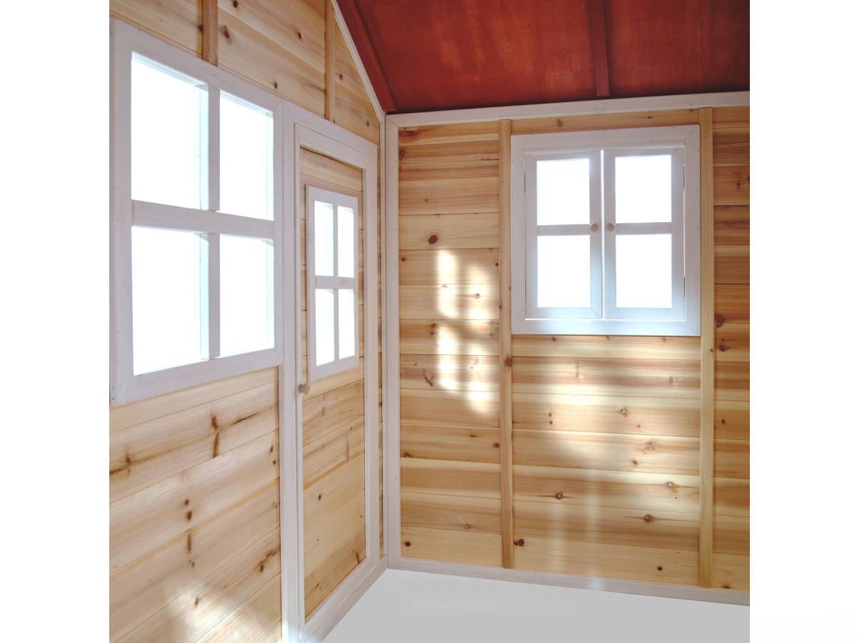Exit Toys - Maisonnette en bois pour enfants Loft 150 Naturel - Exit Toys - Imagen 5