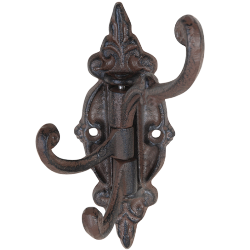 Esschert Design - Crochet de porte pivotant 3 crochets - Esschert Design - Imagen 1