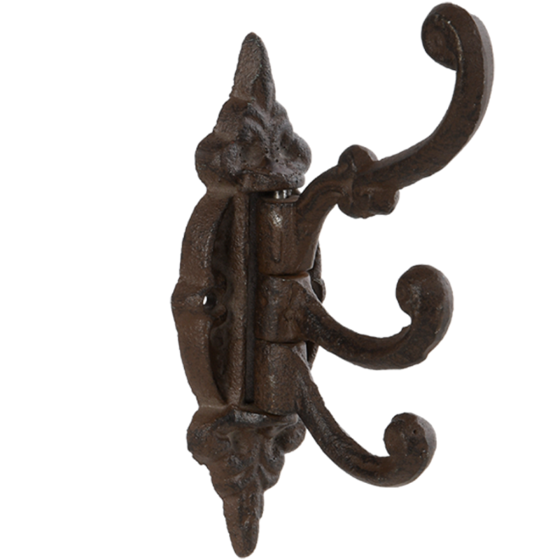Esschert Design - Crochet de porte pivotant 3 crochets - Esschert Design - Imagen 2