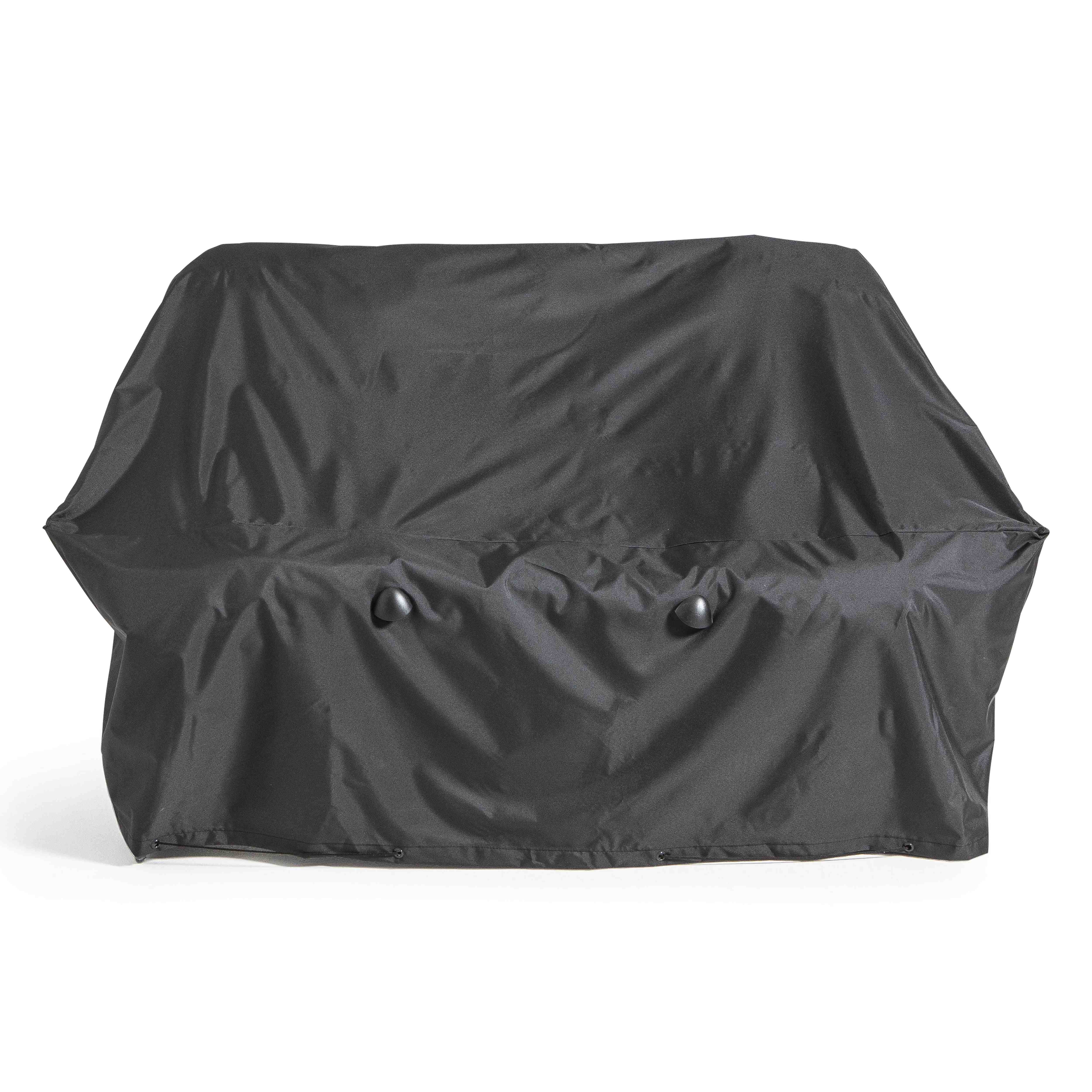 Oviala - Housse de canapé extérieur 2 personnes polyester noire Cov'Up - Oviala - Imagen 3