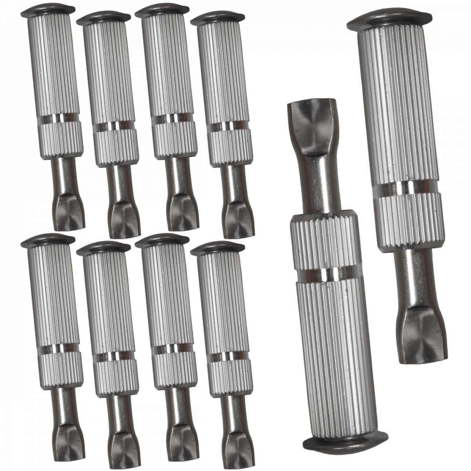 Linxor - Lot de 10 pitons douilles escamotables en inox Ø 12 mm - Linxor - Imagen 1