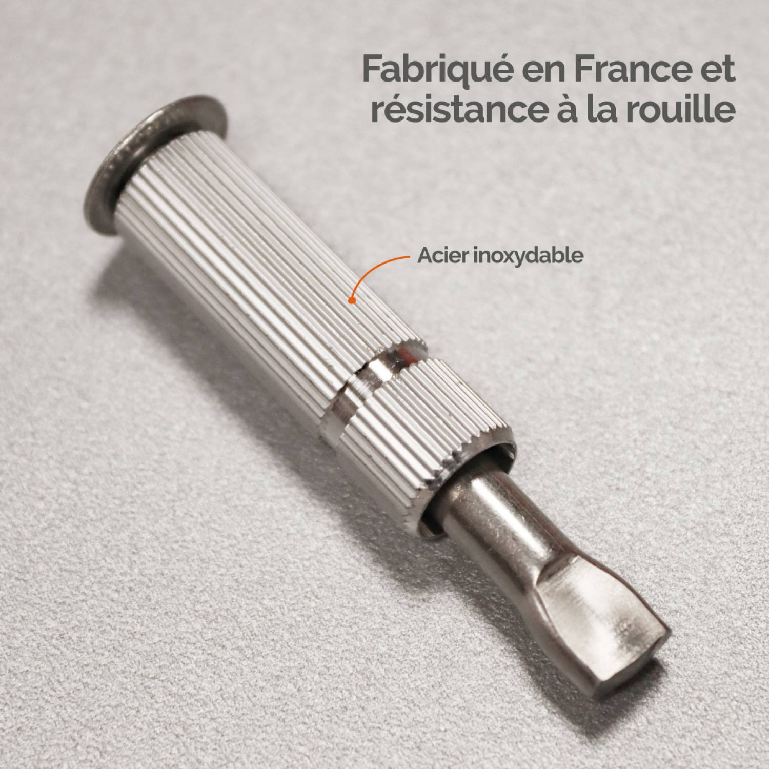 Linxor - Lot de 10 pitons douilles escamotables en inox Ø 12 mm - Linxor - Imagen 3