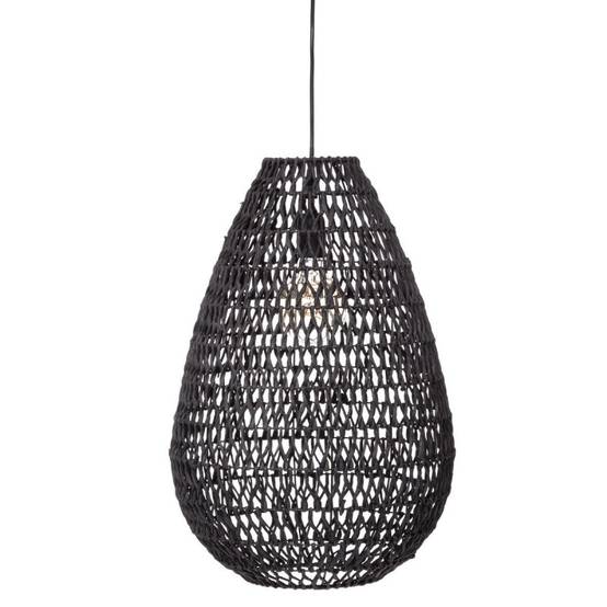 Suspension corde Etel noir Atmosphera - Image 1