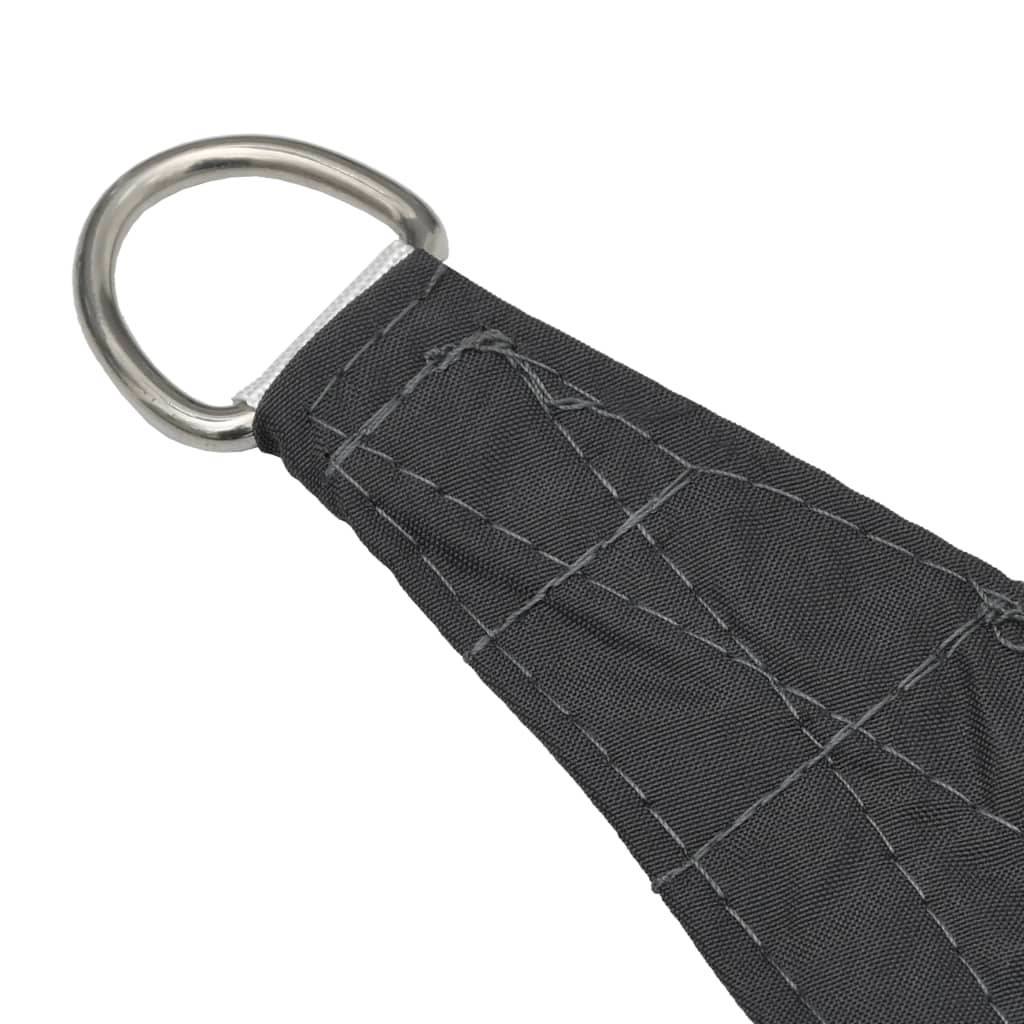 Helloshop26 - Voile toile d'ombrage parasol tissu oxford rectangulaire 2 x 3 m anthracite - Imagen 4