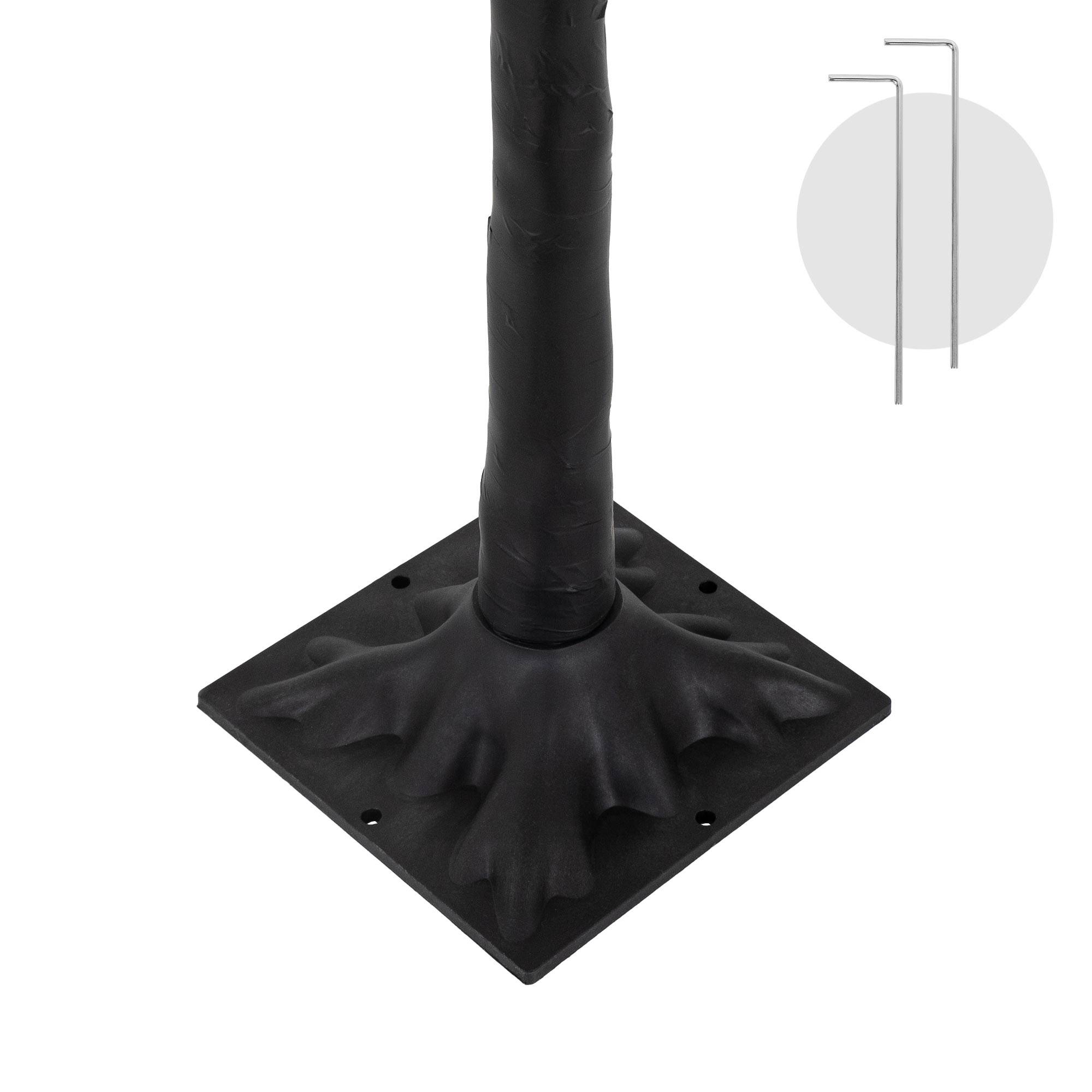 Ecd-Germany - Arbre de Noël décoratif 120 cm avec 480 LED blanc chaud branches flexibles IP44 - Imagen 4
