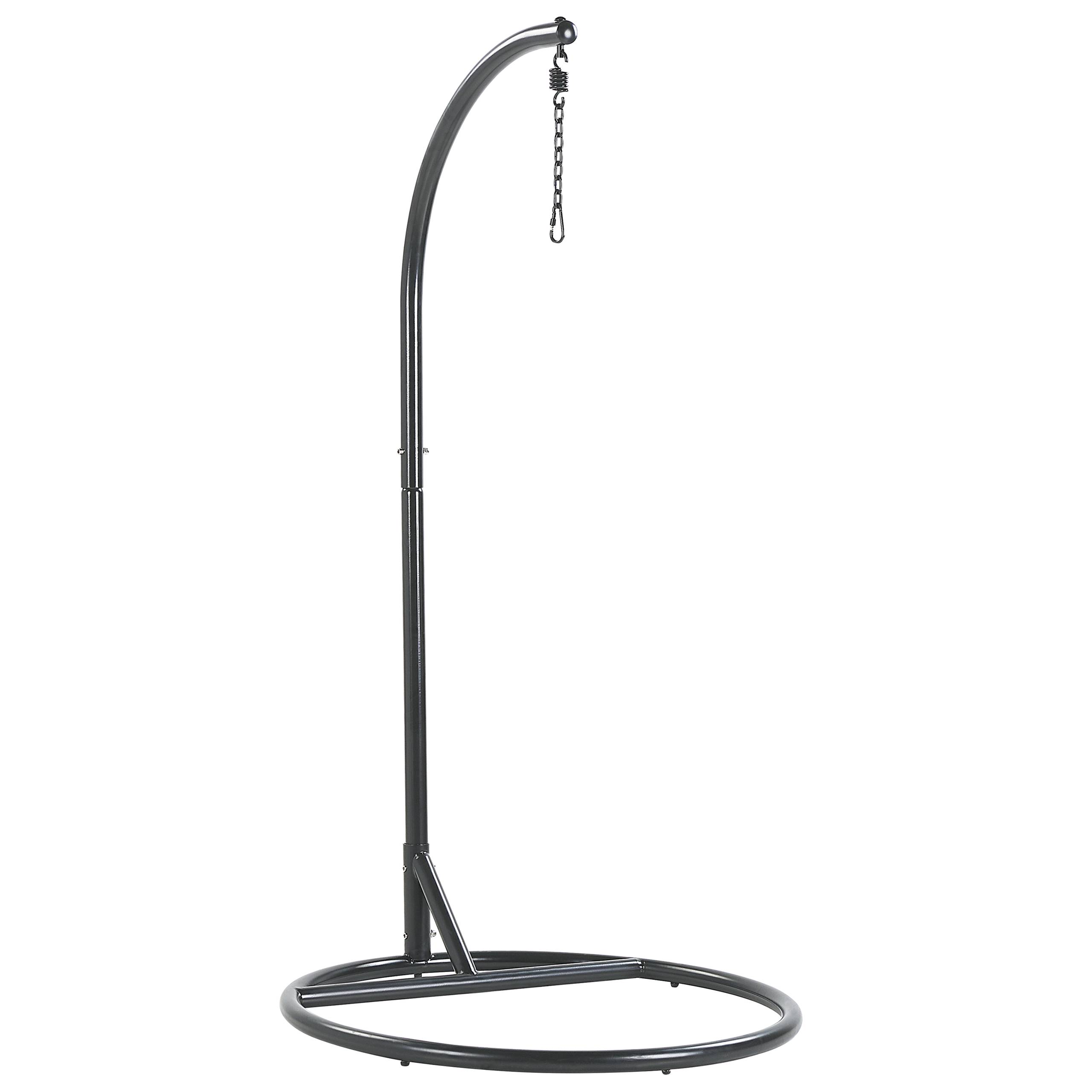 Beliani - Chaise porte-à-faux Polyrotin Noir ALBA - Beliani - Imagen 7