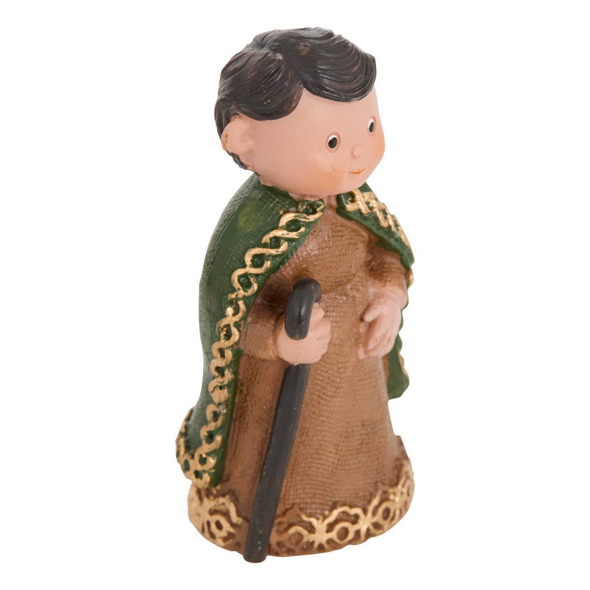 Feeric Christmas - Lot de 8 santons Lioria en résine H. 8 cm - Feeric Lights & Christmas - Image 5