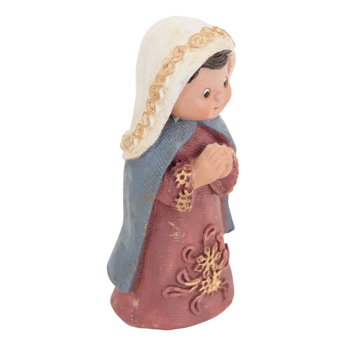 Feeric Christmas - Lot de 8 santons Lioria en résine H. 8 cm - Feeric Lights & Christmas - Image 3