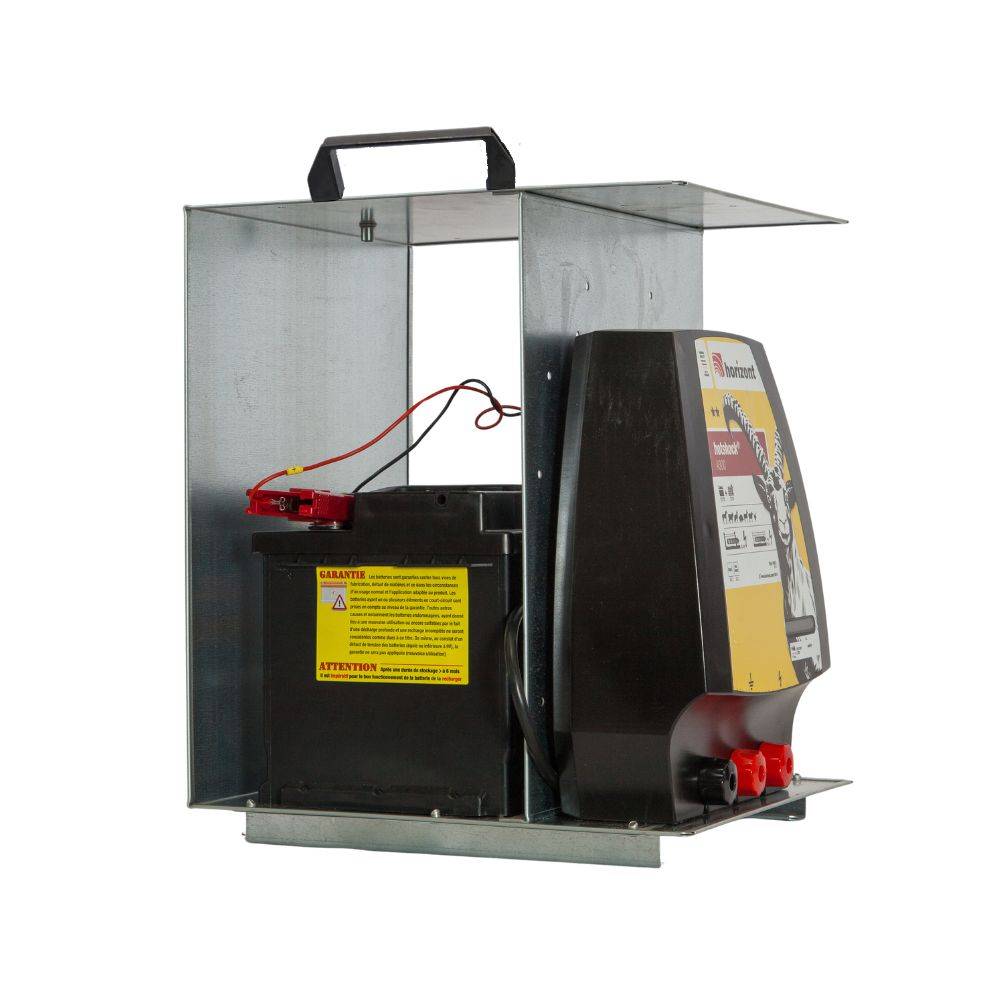 Ukal - Boite de transport pour électrificateur et batterie en métal - Image 4