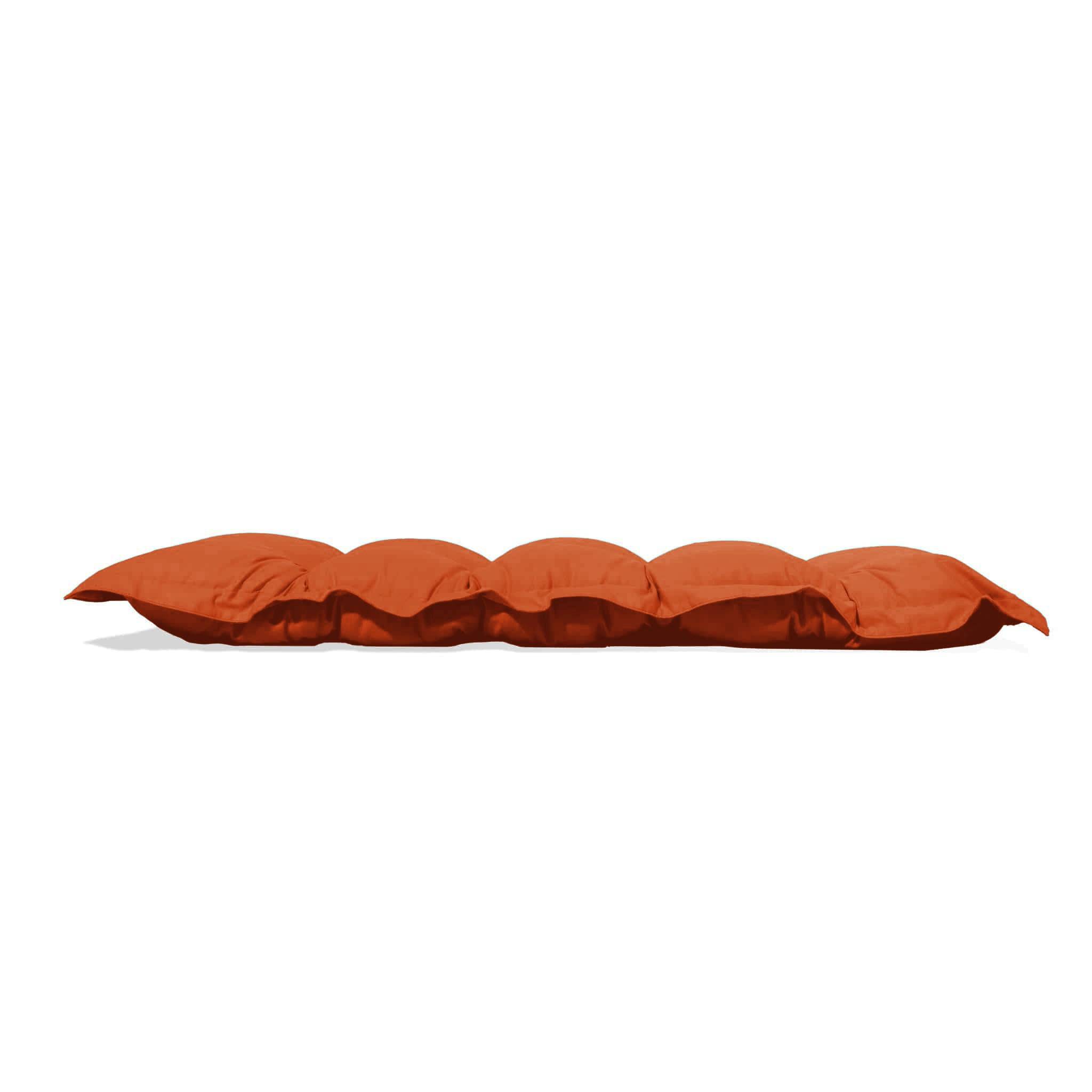 Matelas futon 120x60cm en polyester orange - Déco arts - Imagen 3