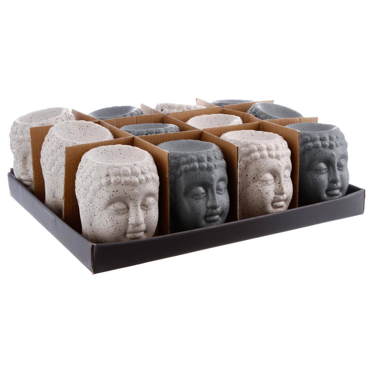 Atmosphera - Brûle-parfum Bouddha céramique H11cm - Atmosphera Créateur d'intérieur - Image 2